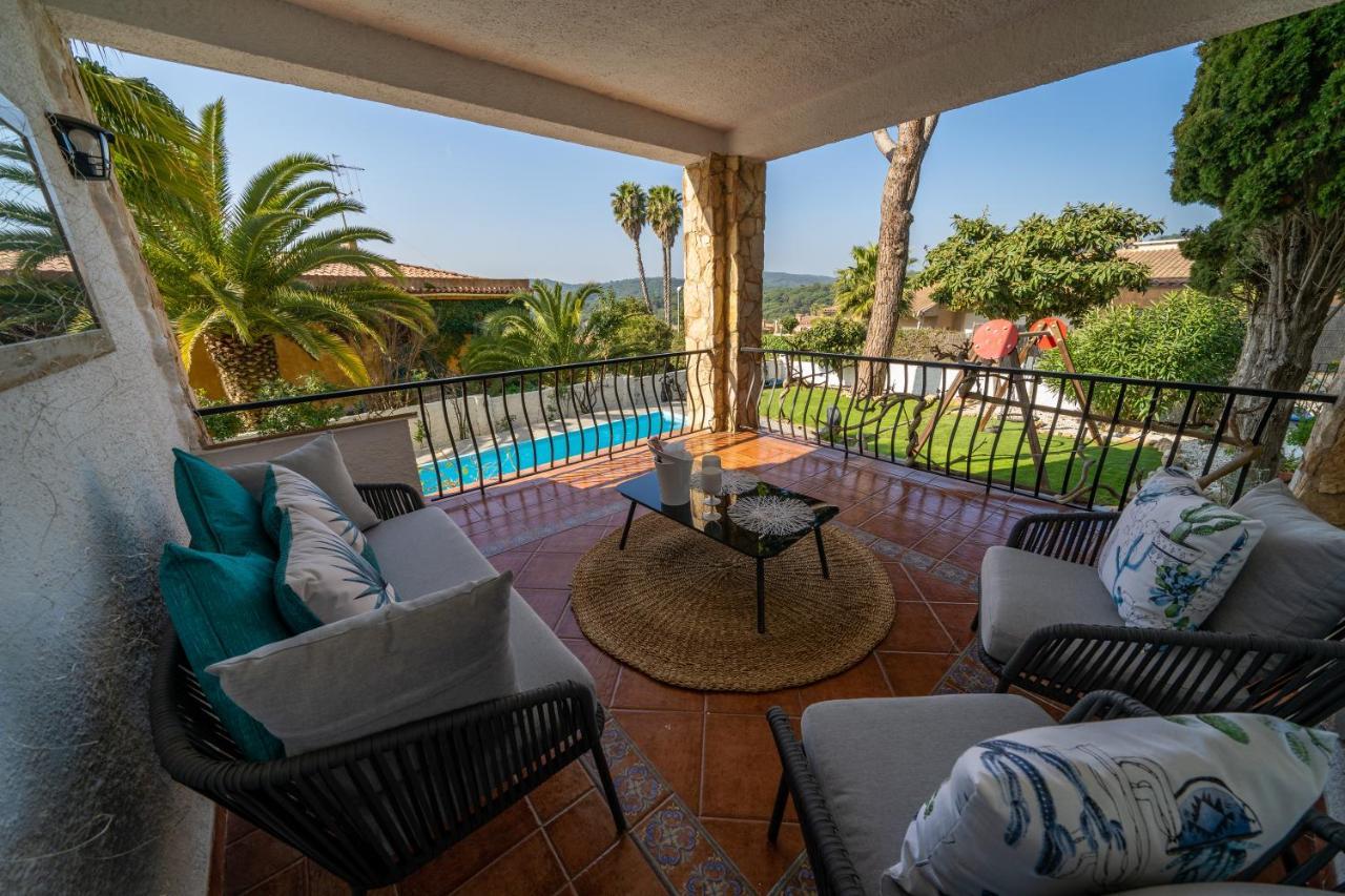 Villa Lux Gallery, Ideal Familias O Grupos Con Piscina & Aircon Lloret de Mar Exterior foto